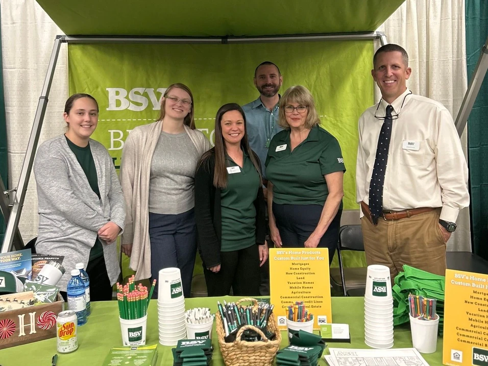 BSV team members at a community expo