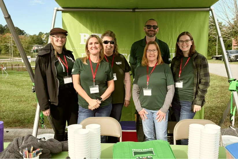 BSV team members standing together