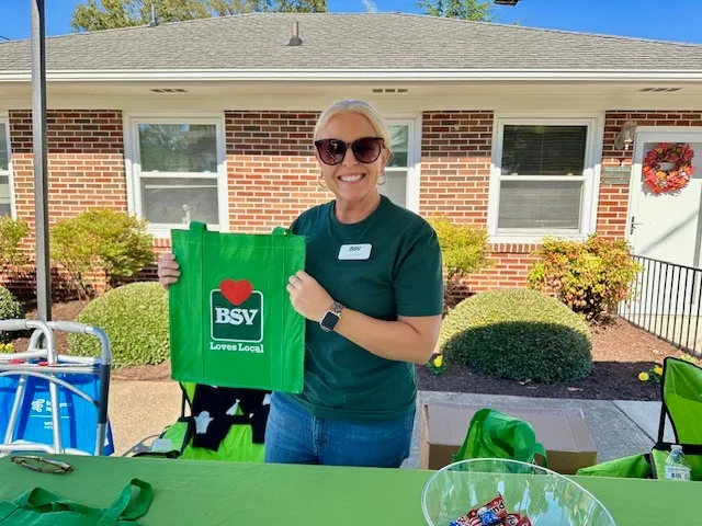 BSV team members volunteering in the community
