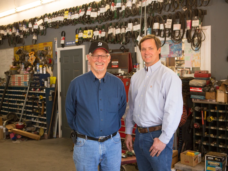 Local business workspace for flexible financing