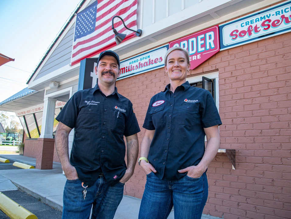Small business storefront in Southside Virginia