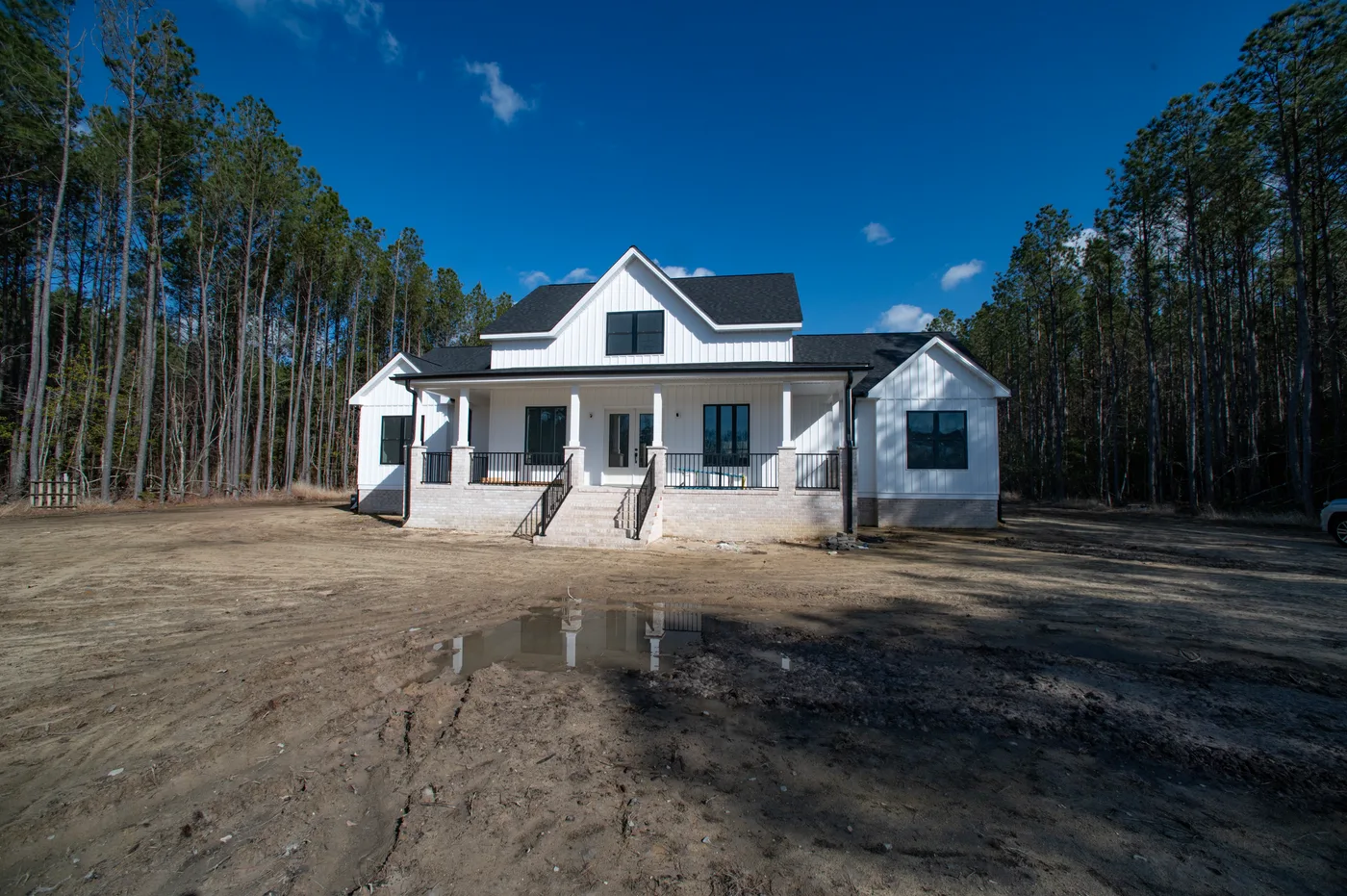 Home construction site